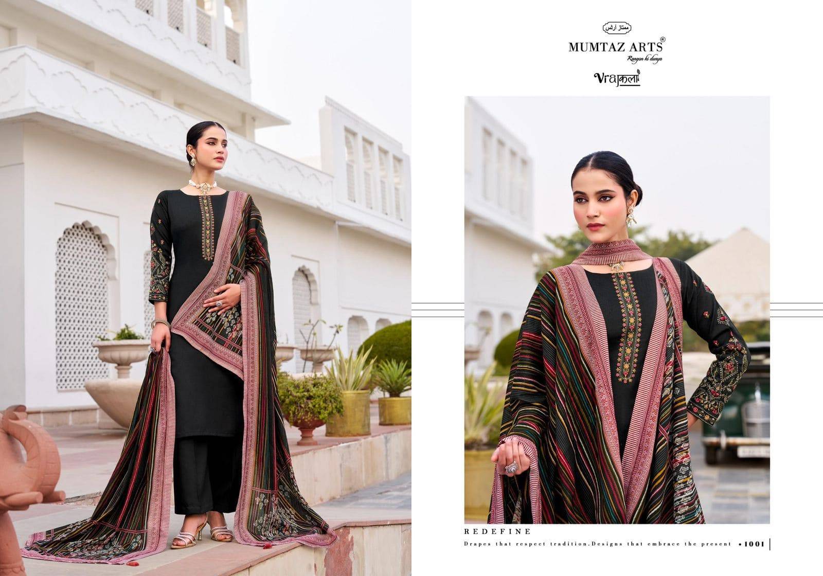 JAMDANI BY MUMTAZ ARTS 1001 TO 1006 Series Beautiful Festive Suits Stylish Fancy Colorful Casual Wear & Ethnic Wear VISCOSE JAM DIGITAL PRINT Dresses At Wholesale Price